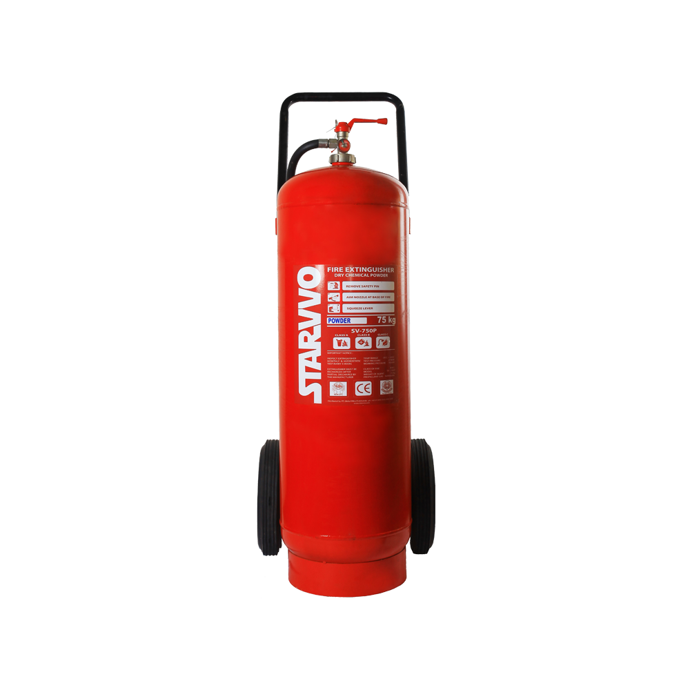 STARVVO Dry Chemical Powder Fire Extinguisher 75 Kg